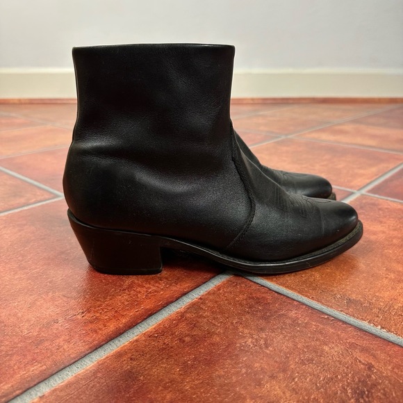 Durango Black Leather Boots Size Men’s 8
